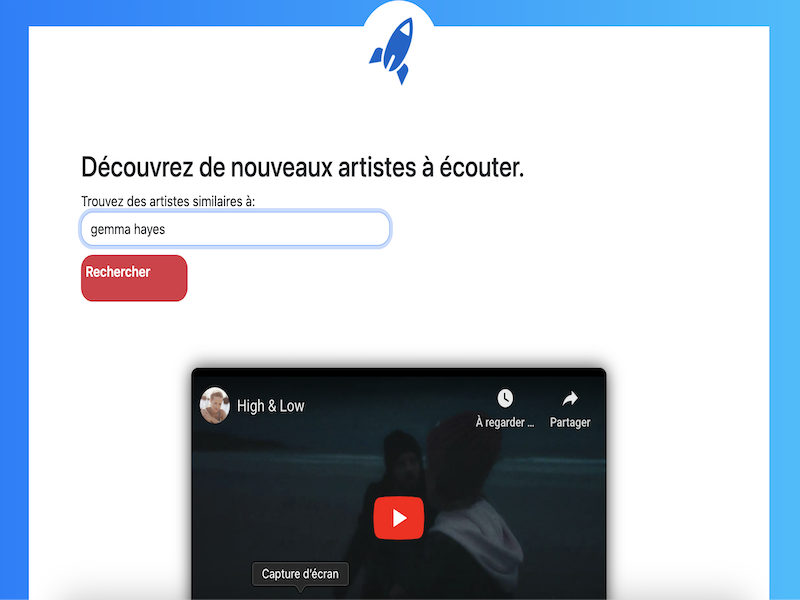 projet symfony AI music